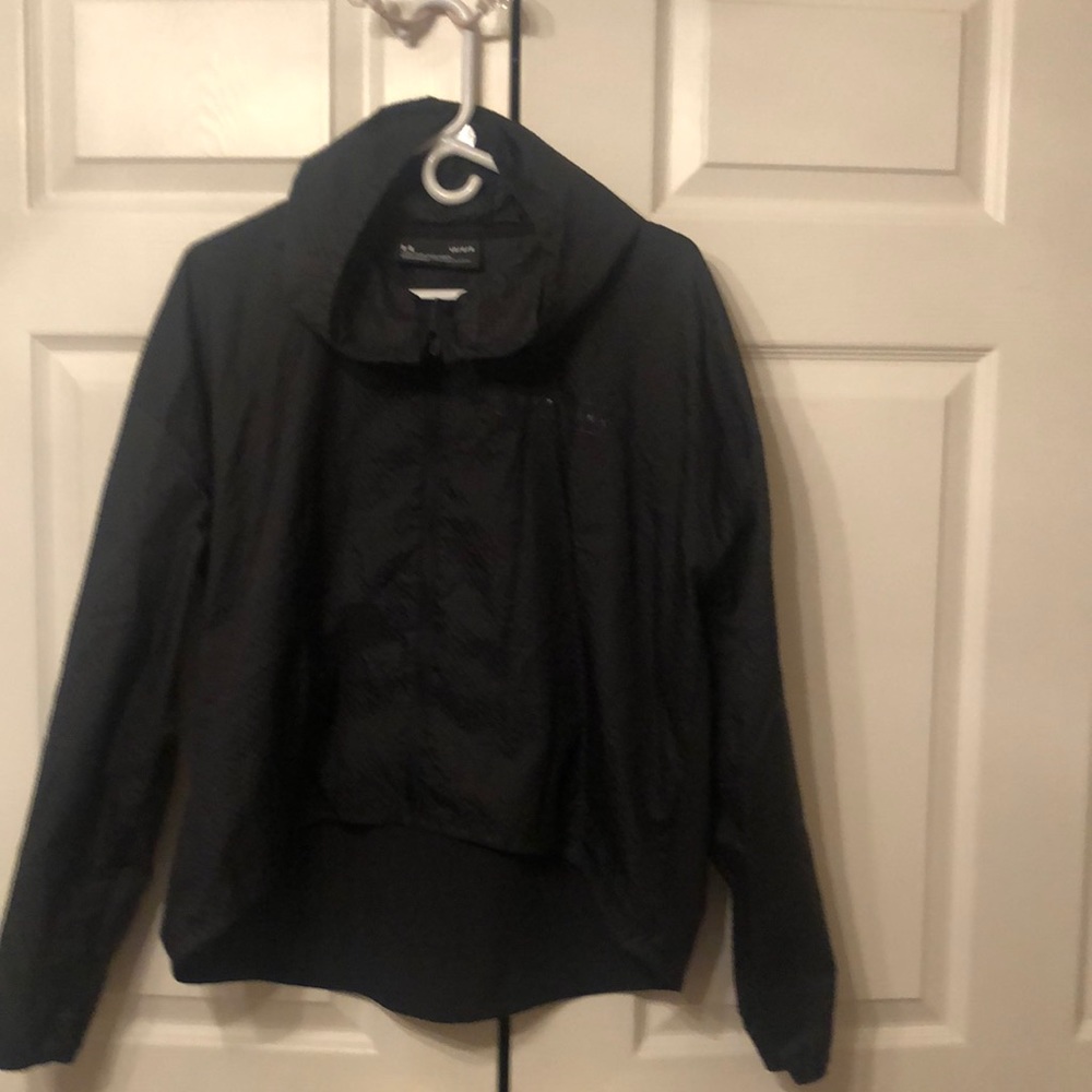 EUC Under Amour lightweight cropped jacket